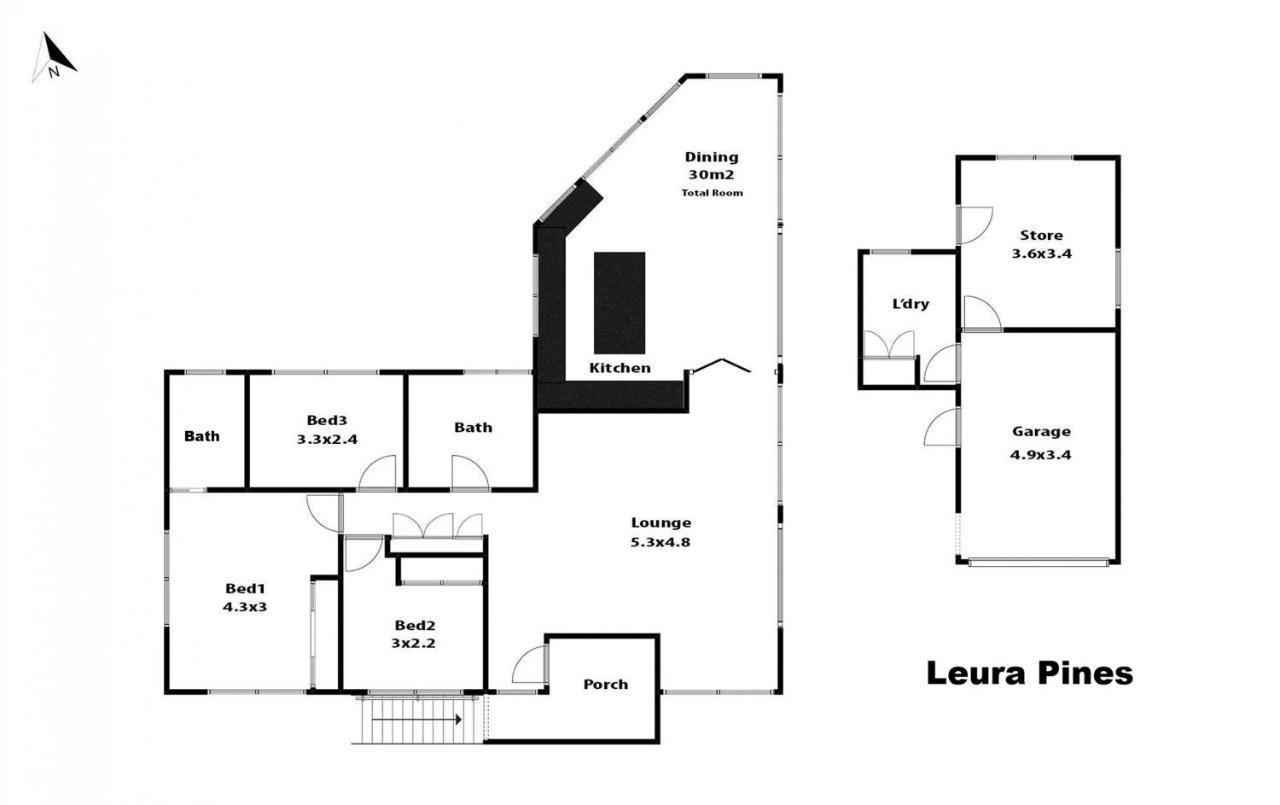 Villa Leura Pines Exterior foto